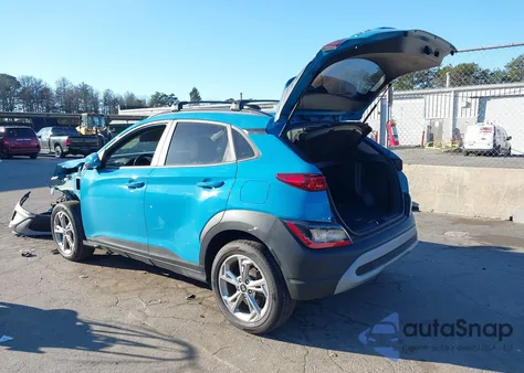 2023 Hyundai Kona Sel из США, поврежденный, VIN KM8K6CAB7PU991088
